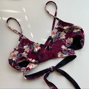 Free People Zinke Wrap Bikini Top